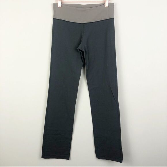 LULULEMON | Two Tone Gray Pants Straight Leg Sz 6 - Picture 1 of 10